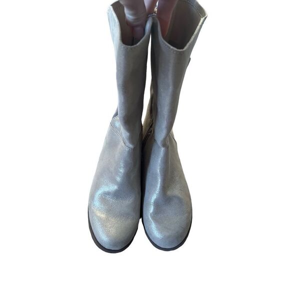 Stride Rite Willow Big Girl Lightweight Riding Boot Gold size 4W - Picture 8 of 10